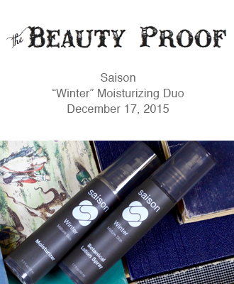 Saison Winter Collection in The Beauty Proof